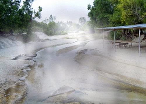 suối nước khoáng bang