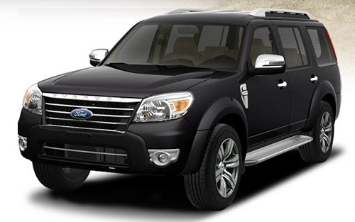 dịch vụ xe đám cưới 7 chỗ ford everest tại đà nẵng