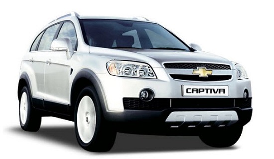 xe cưới 7 chỗ chevrolet captiva