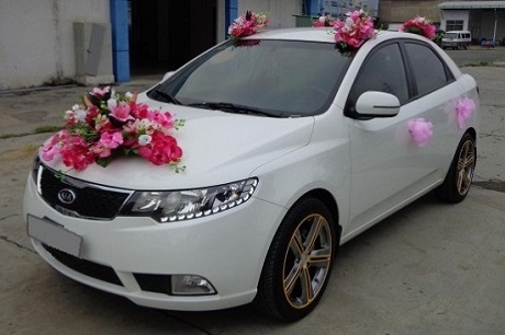 thuê xe cưới 4 chỗ kia cerato tại đà nẵng