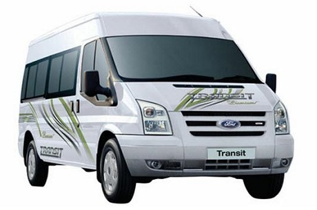 thuê xe đám cưới 16 chỗ ford transit đà nẵng