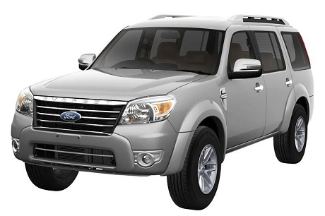 thuê xe đám cưới 7 chỗ ford everest ở đà nẵng