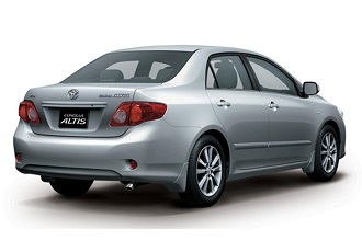 xe du lịch 4 chỗ toyota altis đà nẵng