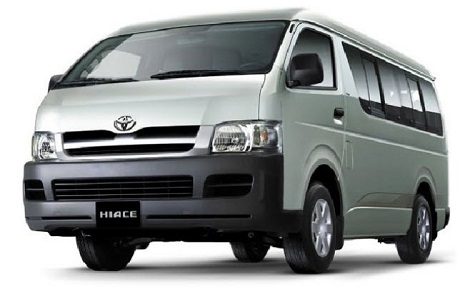 cho thuê xe du lịch 16 chỗ toyota hiace tại đà nẵng