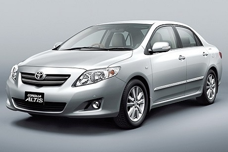 thuê xe du lịch 4 chỗ toyota altis tại đà nẵng