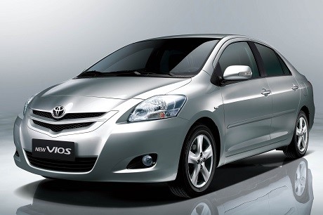 thuê xe du lịch 4 chỗ toyota vios tại đà nẵng