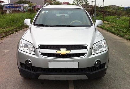 thuê xe dài hạn 7 chỗ chevrolet captiva tại đà nẵng