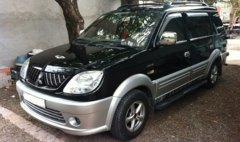 thuê xe mitsubishi jolie tự lái